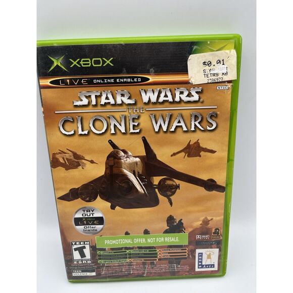 Star Wars Clone Wars Tetris Worlds ORIGINAL Microsoft Xbox 2003 Complete Box CIB - Picture 7 of 7